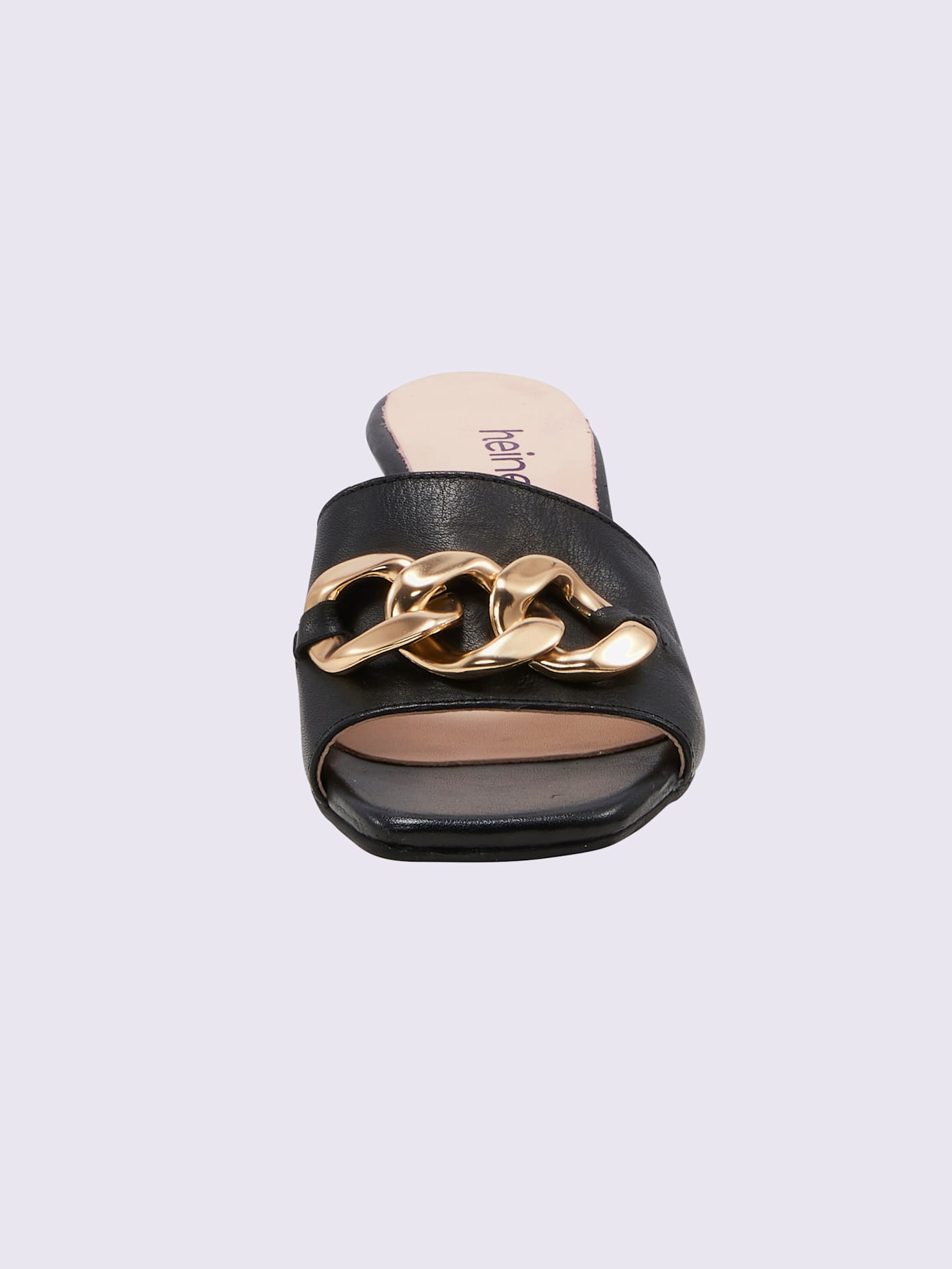 Mules cuir nappa de vache
