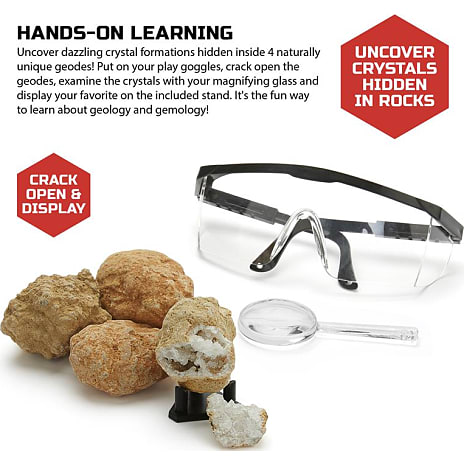 Discovery krystal Geode Excavation