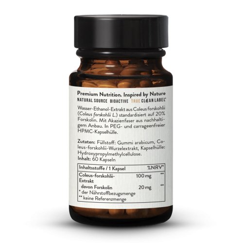 Sunday Natural Products  Coleus ForskohliiExtrakt