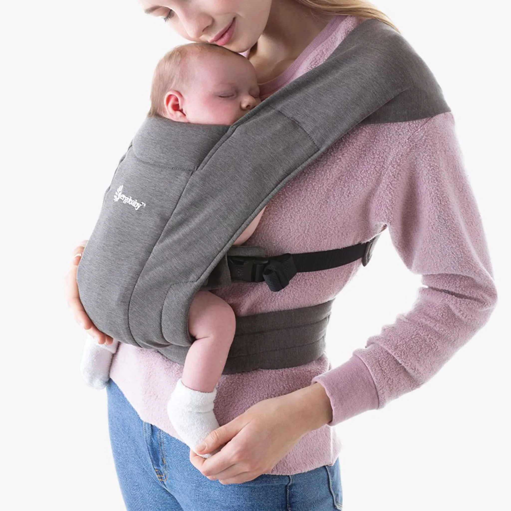 Ergobaby Porte-bébé Nouveau-Né Embrace - Heather Gris