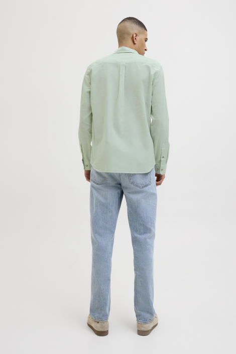 Jack & Jones groene heren overhemd