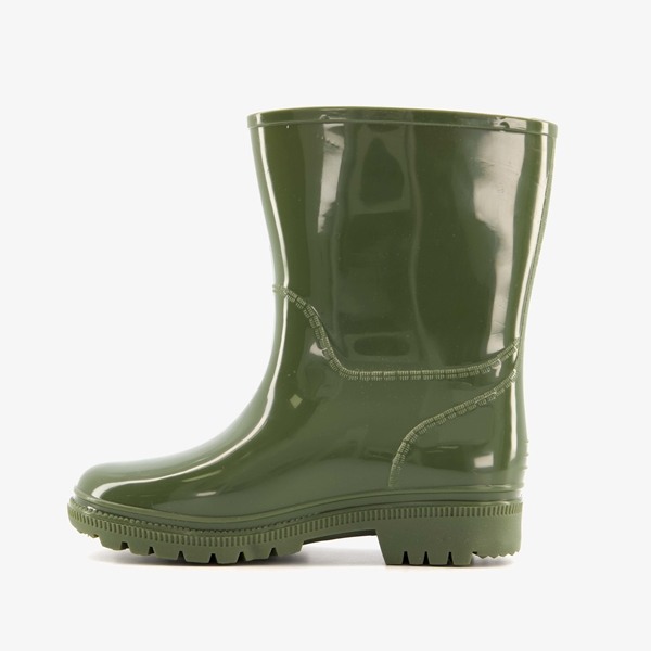 Groene kinder regenlaarzen