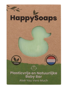 HappySoaps Baby & Kids Aloe Vera Bar 80GR