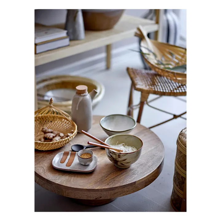 Bloomingville Bol Masami en grès - Set de 2 | Crème