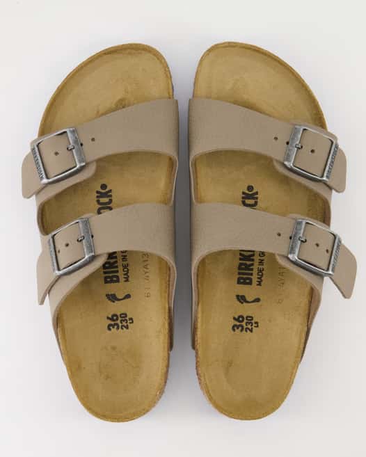 Birkenstock Arizona Kids BS Pantoletten in Beige