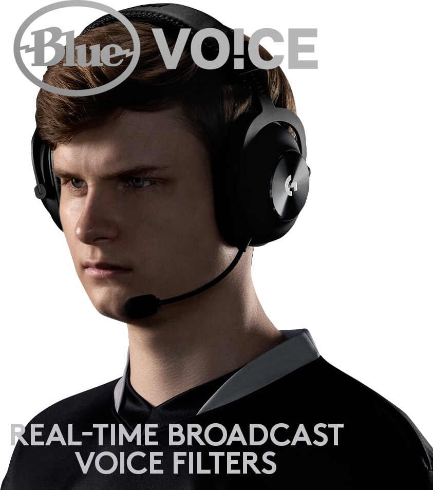 Logitech - G Pro X Gaming Headset - Trådløs - Sort