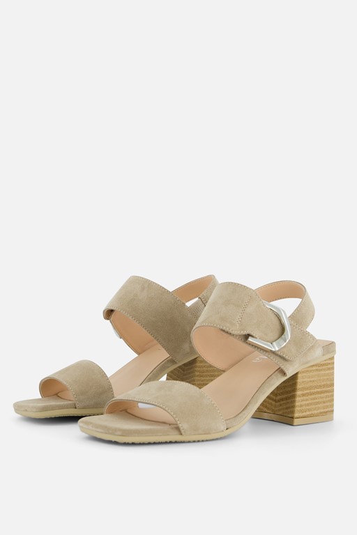 Linea Zeta Sandalen beige Suede