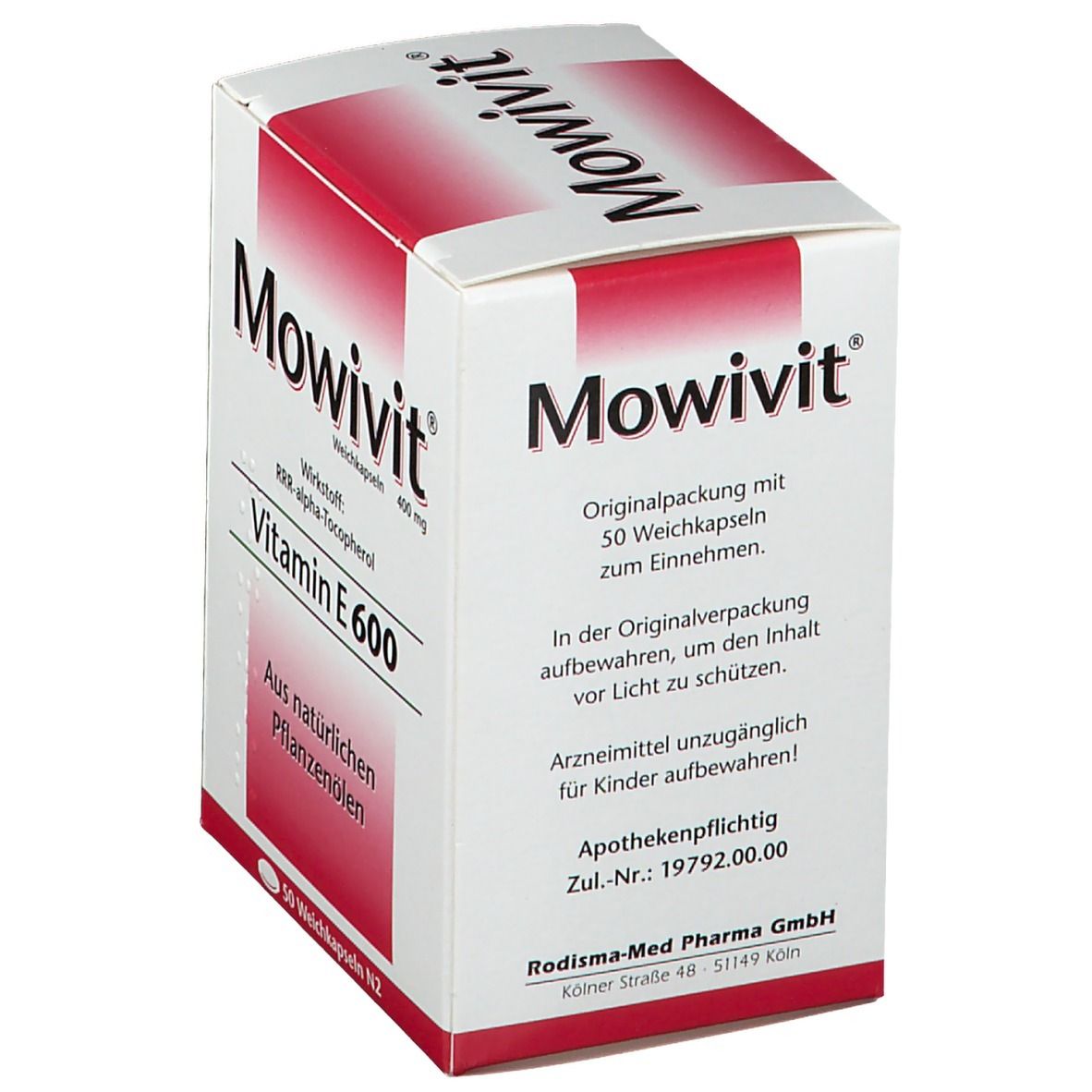 Mowivit® Vitamin E 600