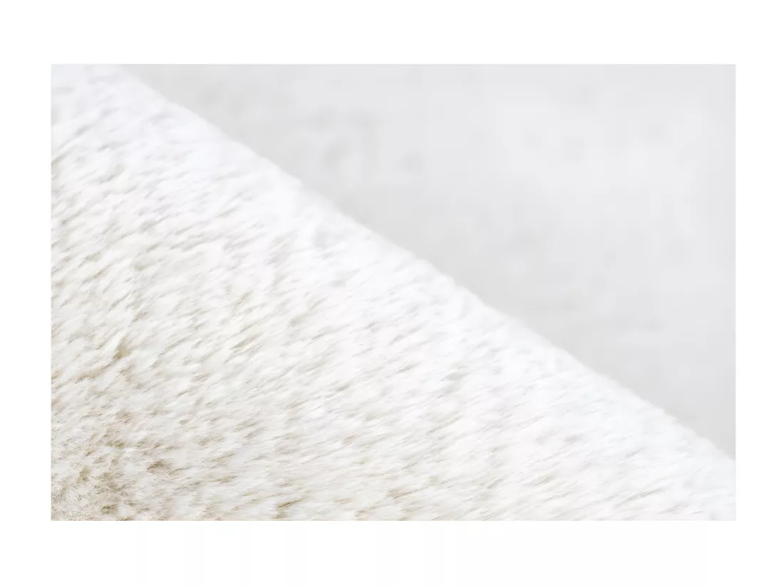 Tapis 110x60cm, design E005N coloris crème - Confort et élégance pour votre intérieur