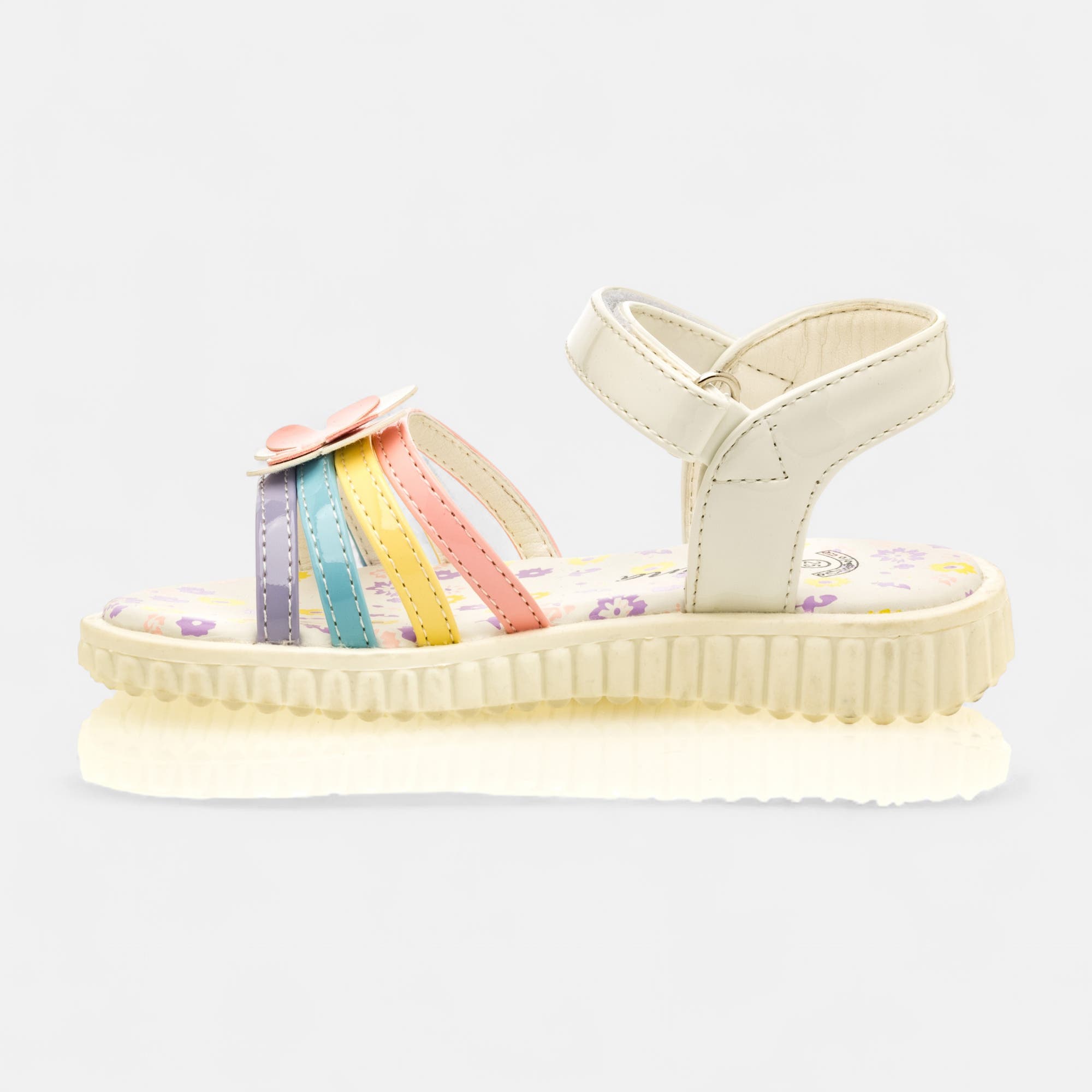 Nu-pieds Fille blanc