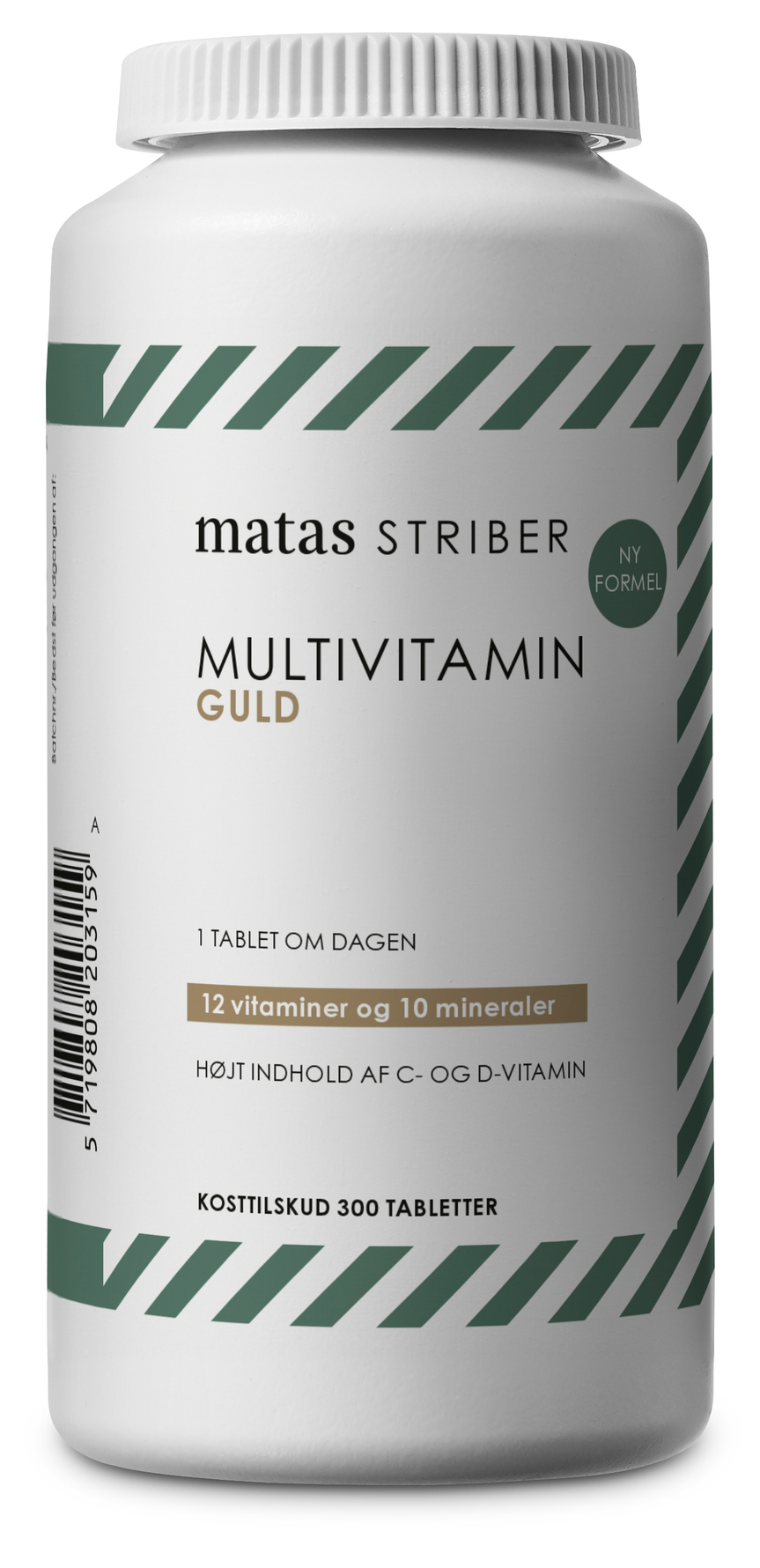 Matas Striber Multivitamin Guld 300 tabl.