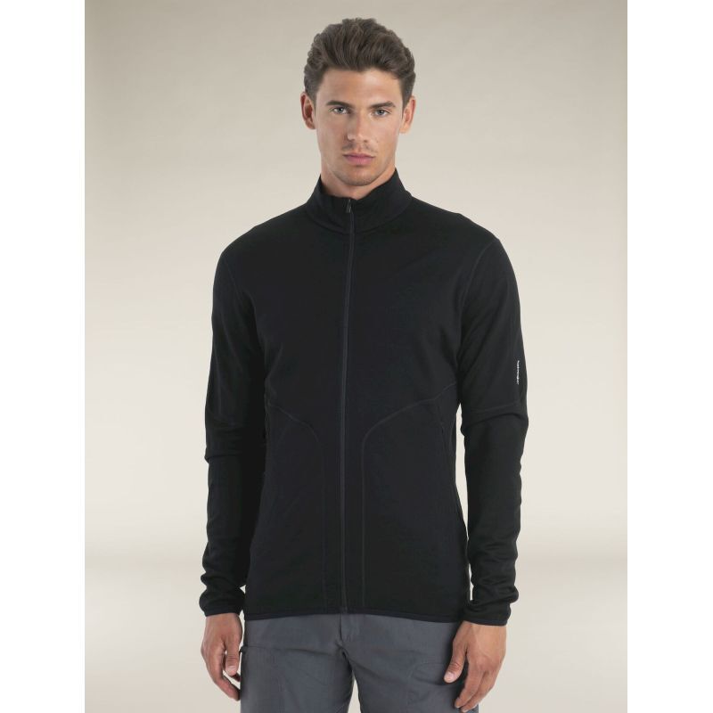 560 RealFleece Elemental II LS Zip - Polaire en laine mérinos homme