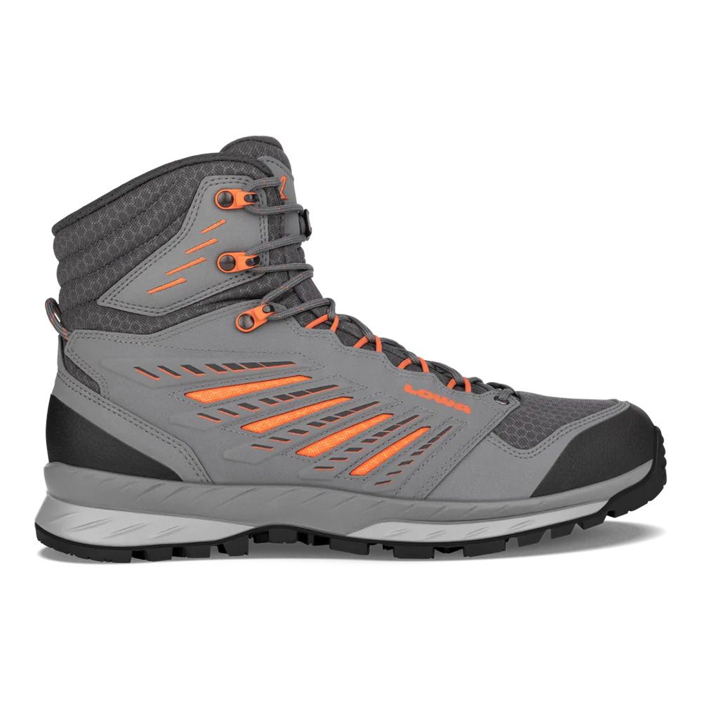 Lowa TREK EVO GTX MID - Chaussures randonné Homme grey/flame