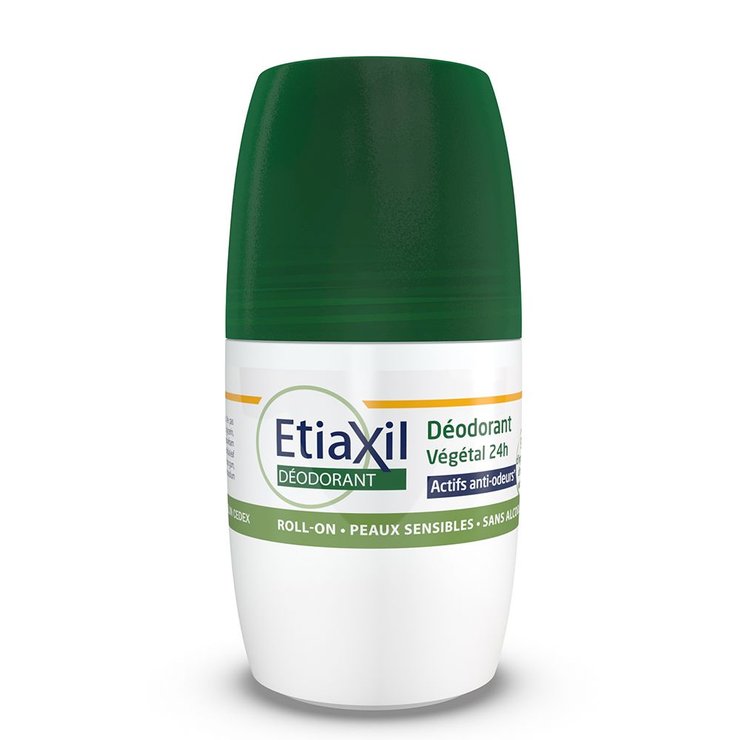 Roll-on Végétal 24h 50ml Peaux sensibles Etiaxil
