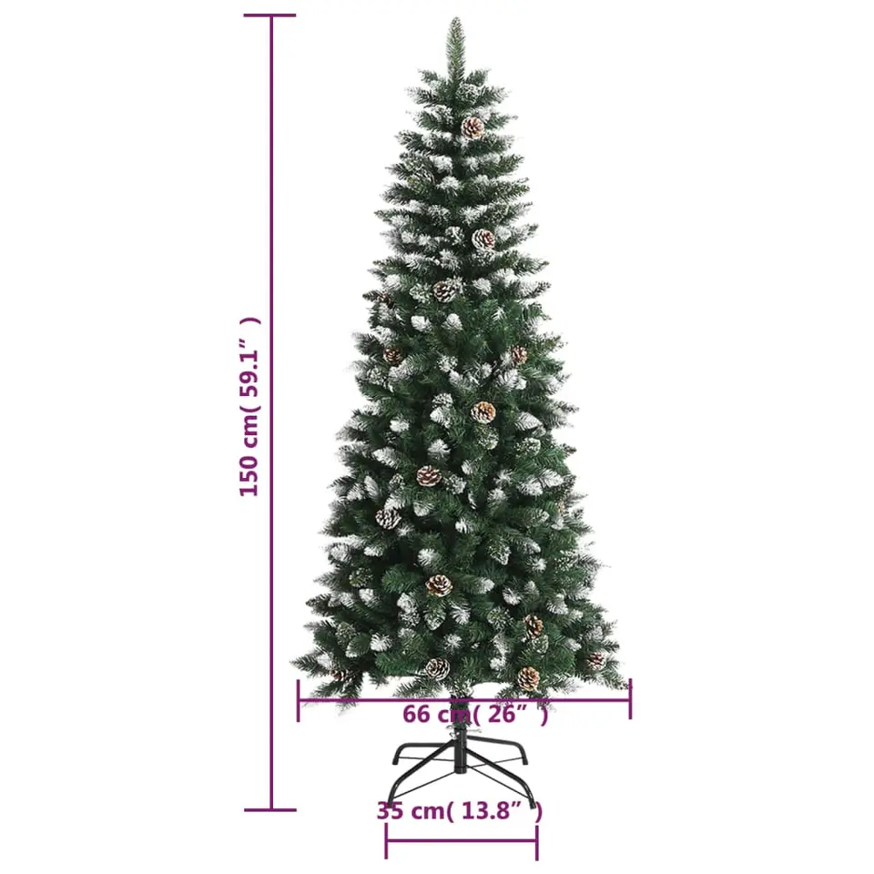 vidaXL - Kerstboom - Groen - 150 cm