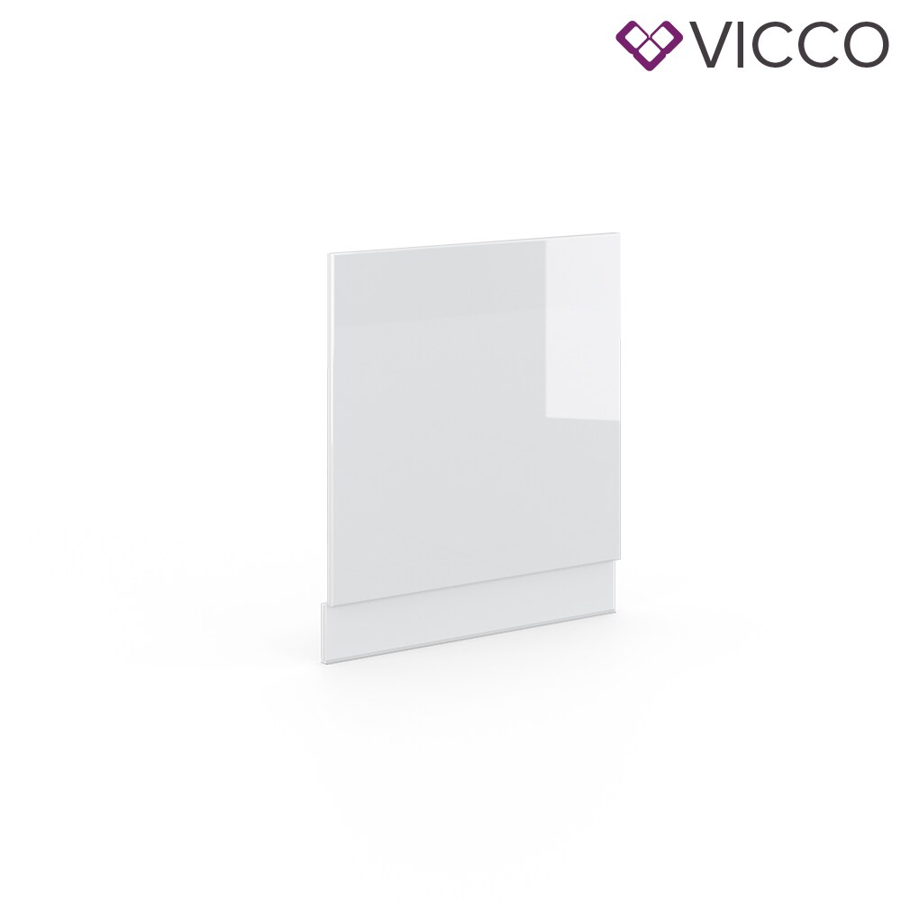 VICCO Geschirrspülerblende 60 cm Weiß Küchenzeile Unterschrank Fame