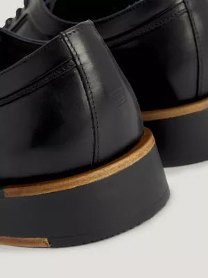 Sapatos Derby de couro premium