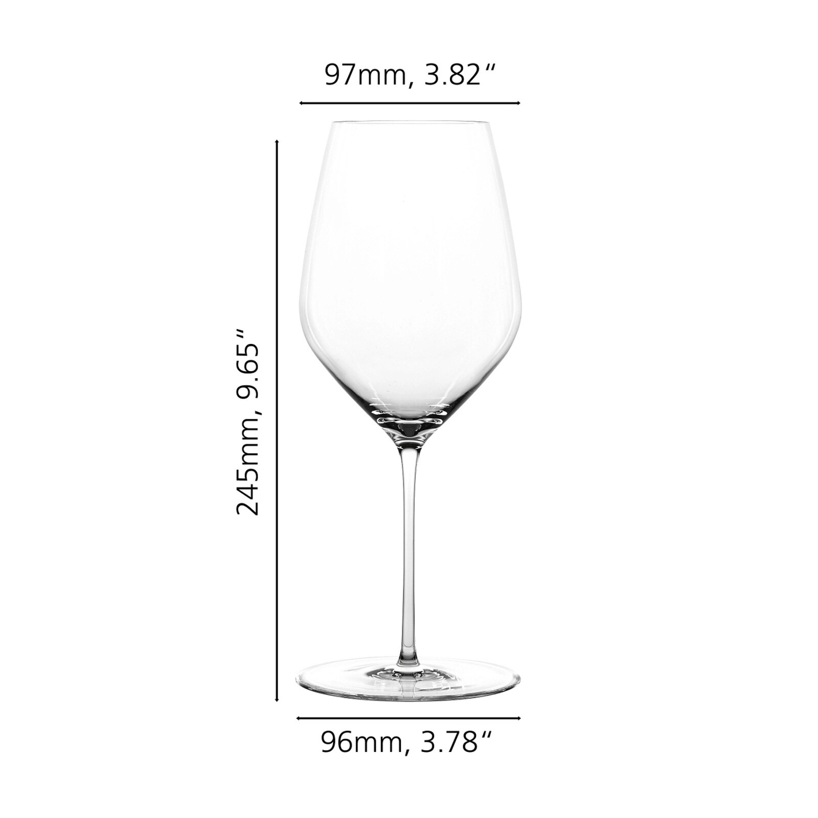 Spiegelau Bordeauxgläser Hi-Lite 650 ml 6er Set