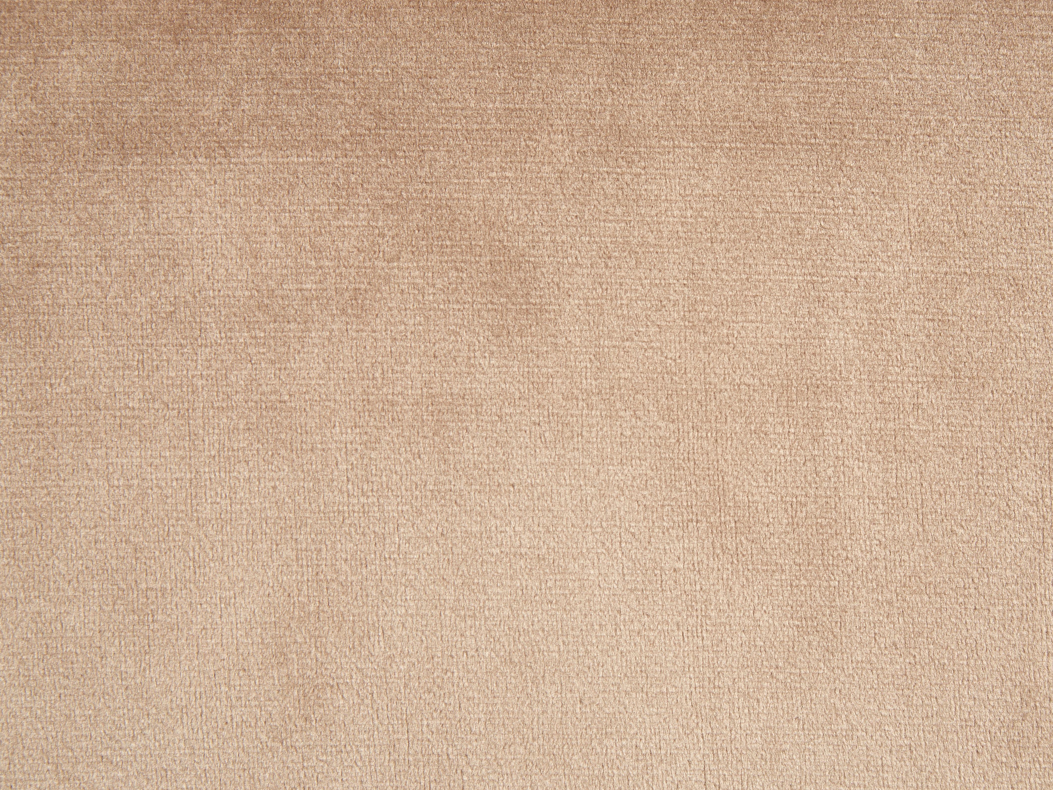 Chaise longue LOIRET Fluweel Lichtbruin