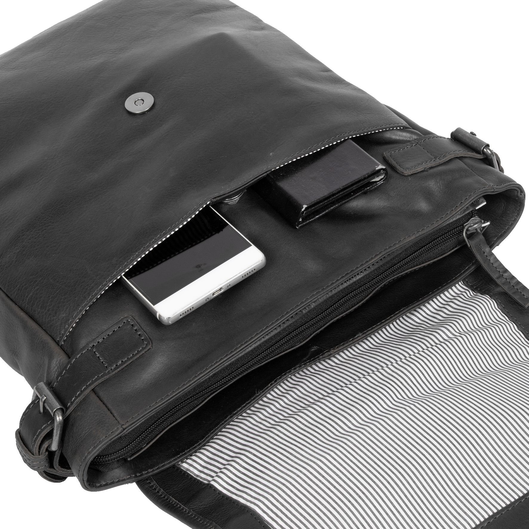 Justified Mia Backpack Flap Black
