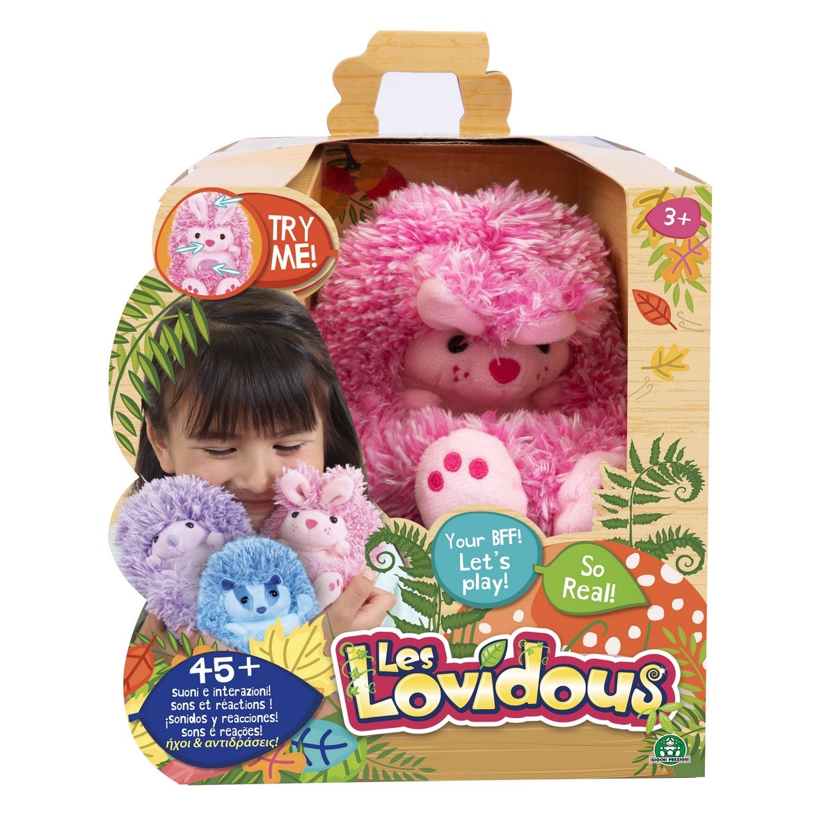 Peluche interactive Les Lovidous