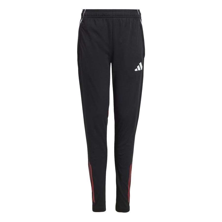adidas Tiro 25 Competition Bas de Survêtement - Noir/Rouge Enfant