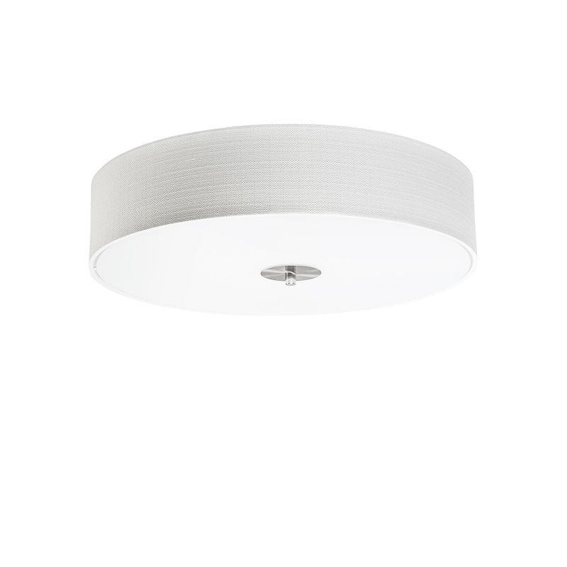 Smart plafondlamp wit 50cm incl. 4 Wifi A60 - Drum Jute
