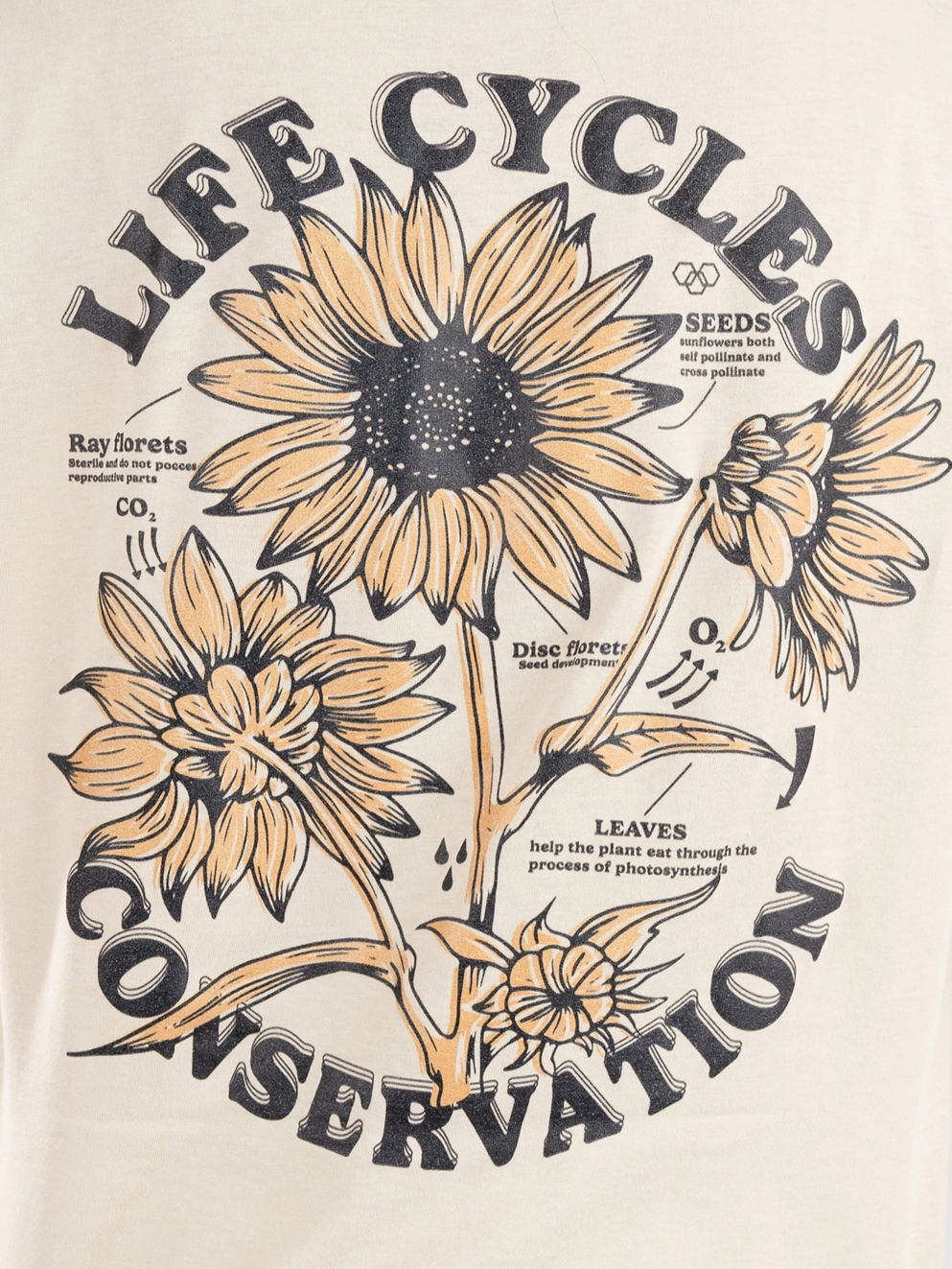 Dravus Life Cycles T-Shirt natural