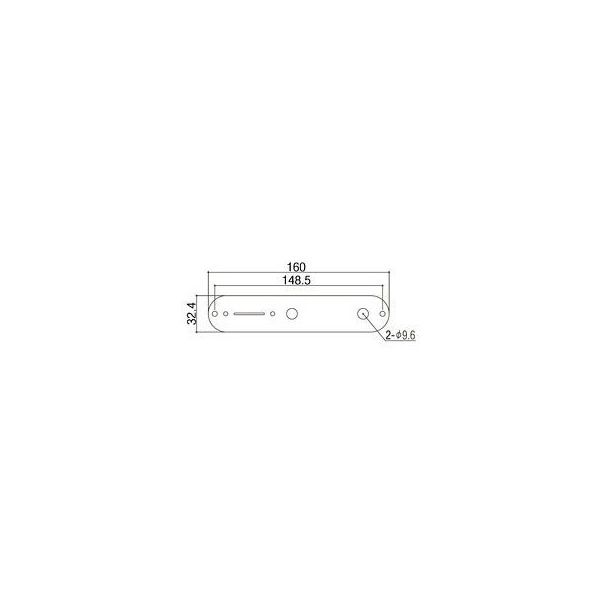 Gotoh CP-10 Control Plate Aged C