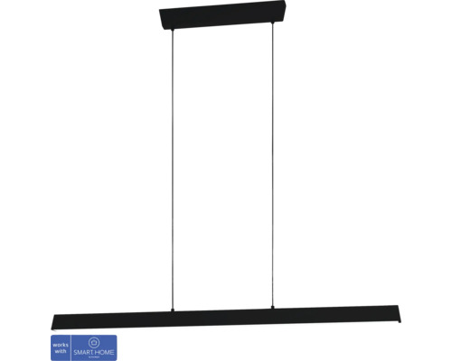 LED Smart Light Hanglamp 35W 4200 lm CCT instelbare witte tinten + RGB kleurverandering HxB 111x122 cm zwart - Compatibel met SMART HOME van hornbach