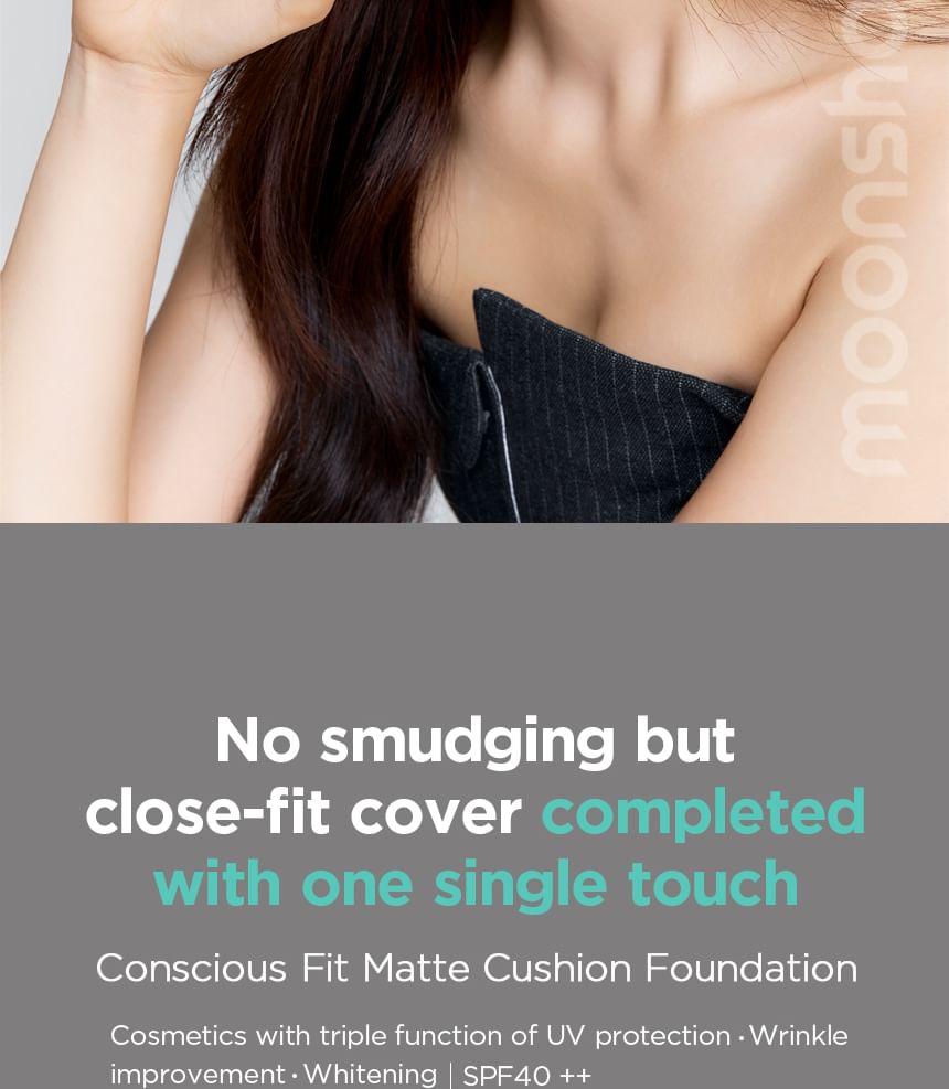 Moonshot - Conscious Fit Matte Cushion Foundation - 3 kleuren