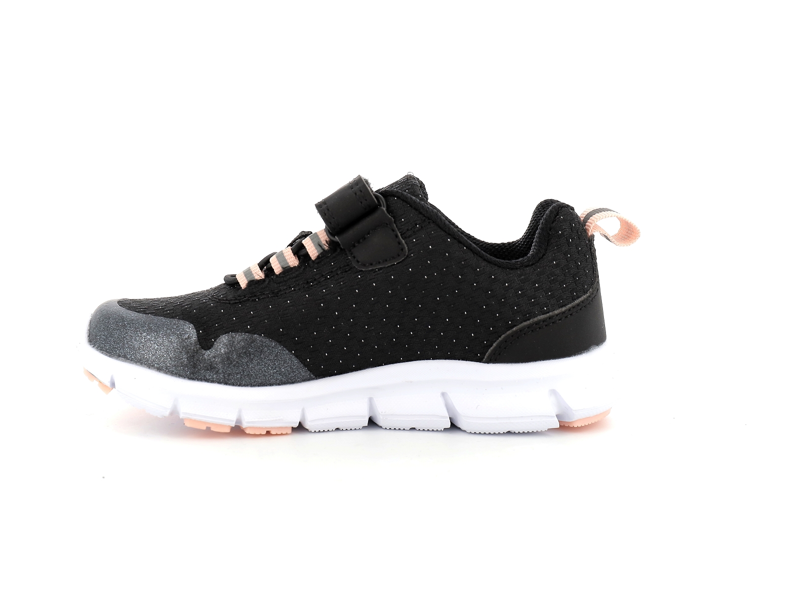 Champion-S32201 Matières combinées Noir Rose