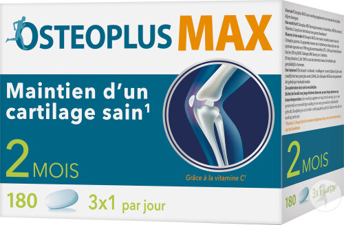 Osteoplus Max 2 Mois 180 Comprimés