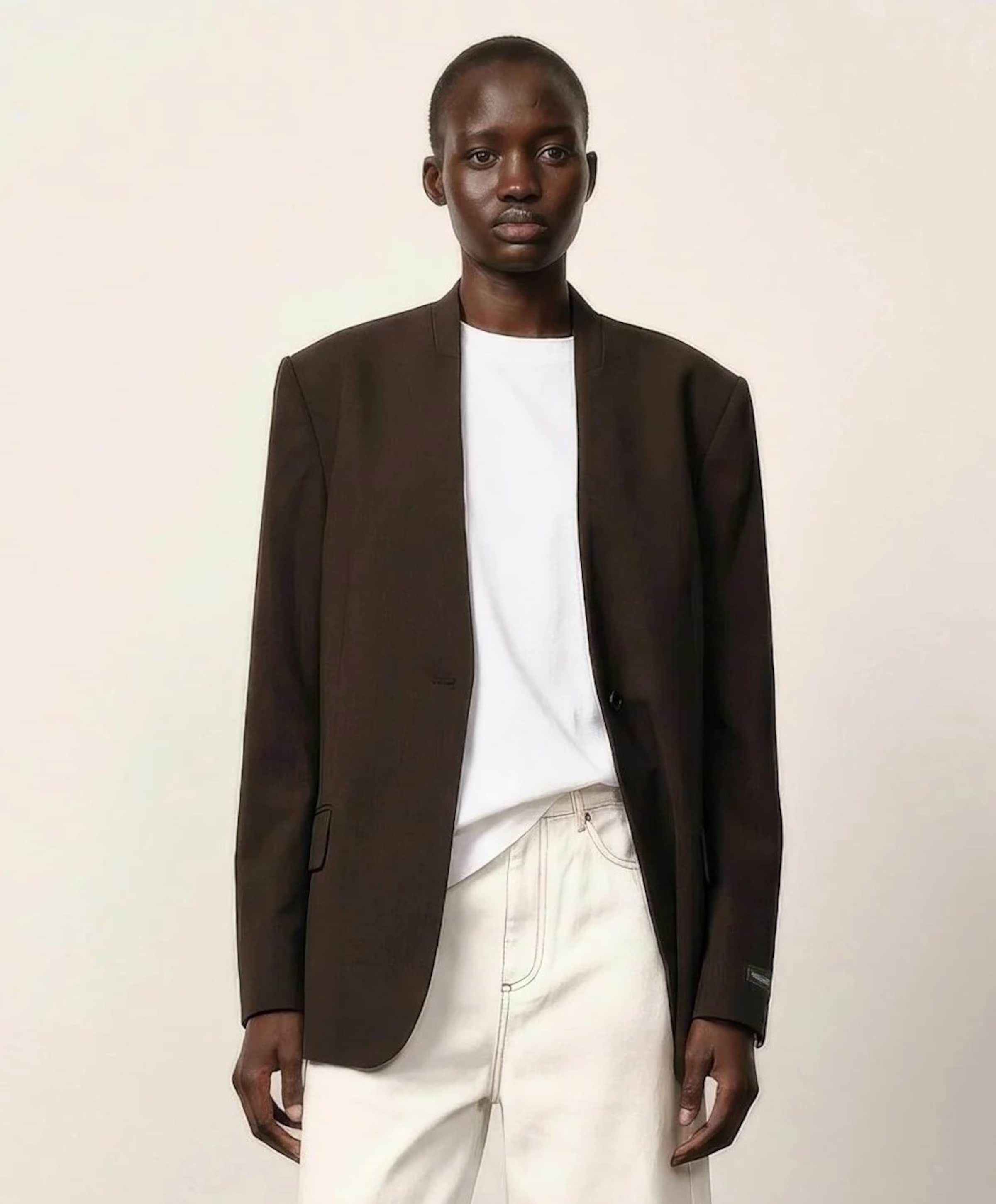 HERSKIND Dames blazer bruin