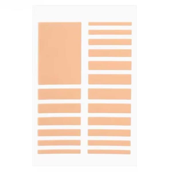 Ringstørrelsesjustering - 17-Pack Ringstørrelsesjustering Beige