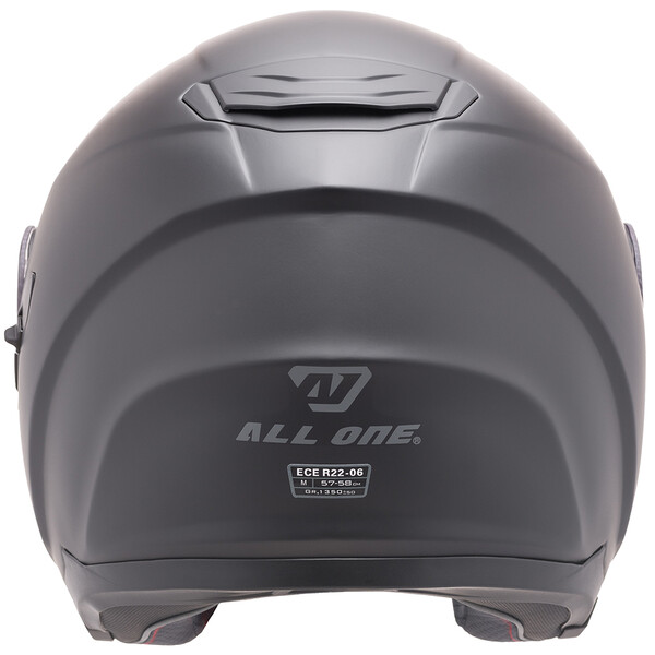 All One - Casque Ares Noir Mat