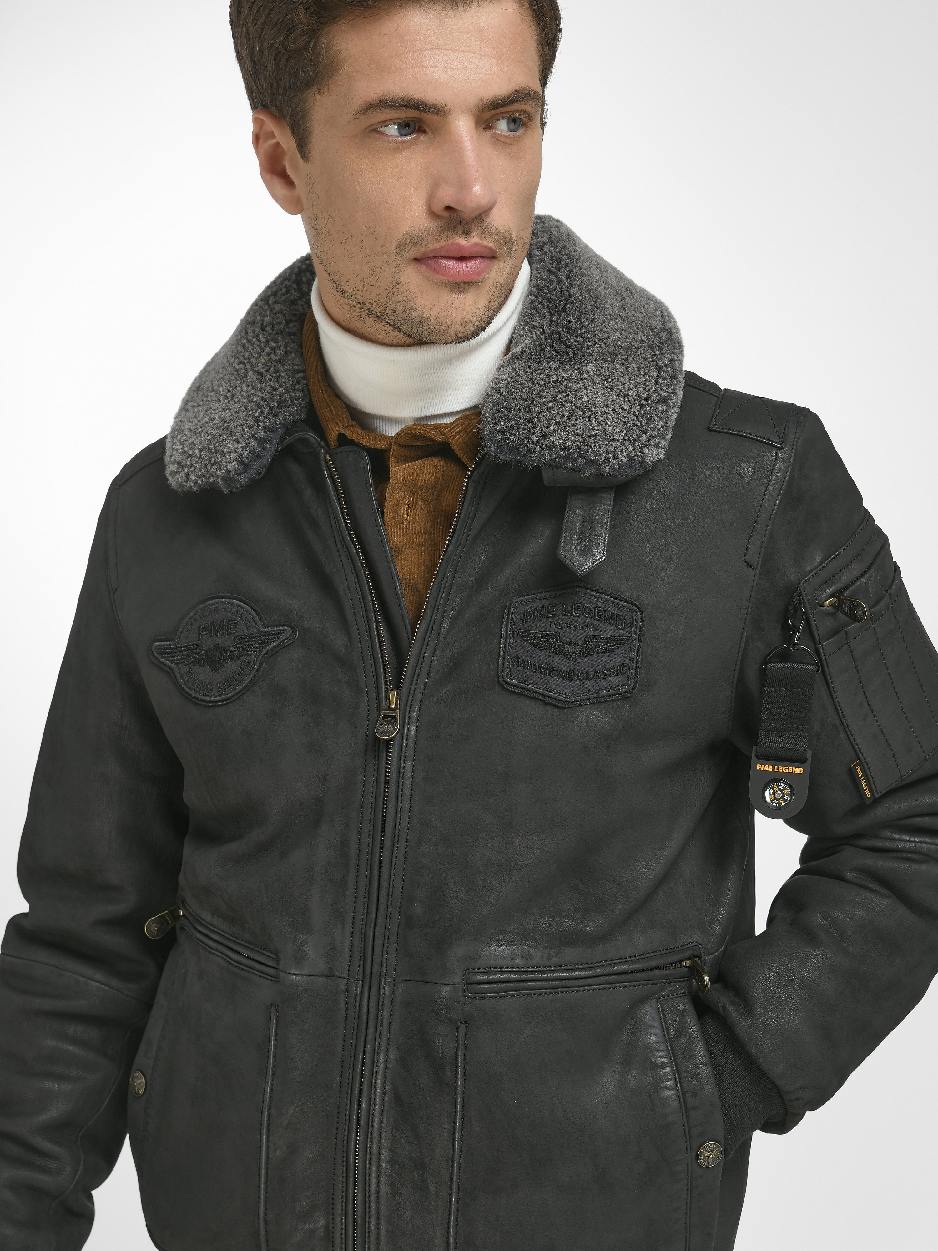 Lederjacke
