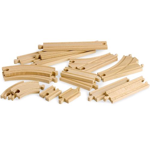 brio treinrails uitbreidingsset midi - 16st