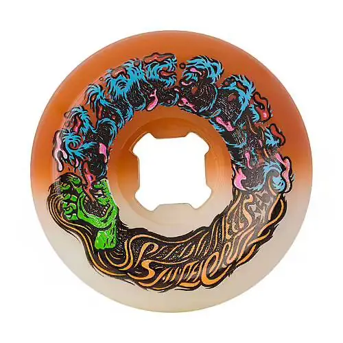 Slime Balls Hairballs 50-50 95A Skateboard Hjul 4-Pak - Skateboards