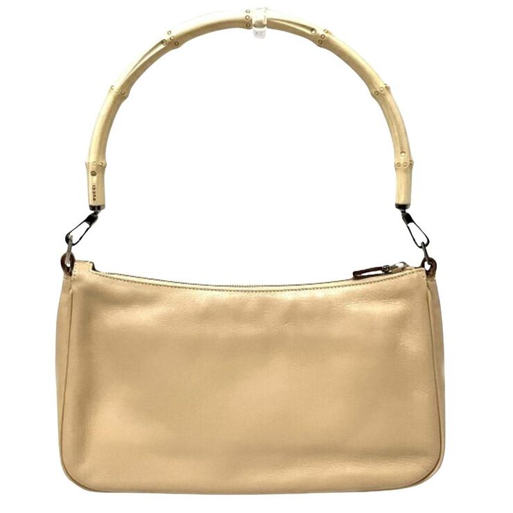 Gucci Vintage Gucci Bamboo Beige
