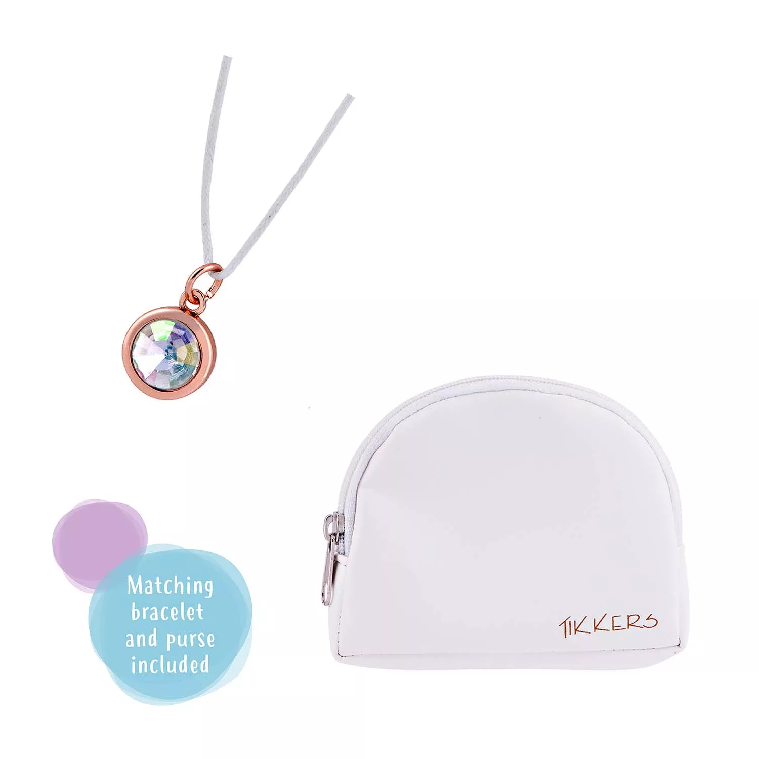 Tikkers Rose Gold børneur Gavesæt ATK1018