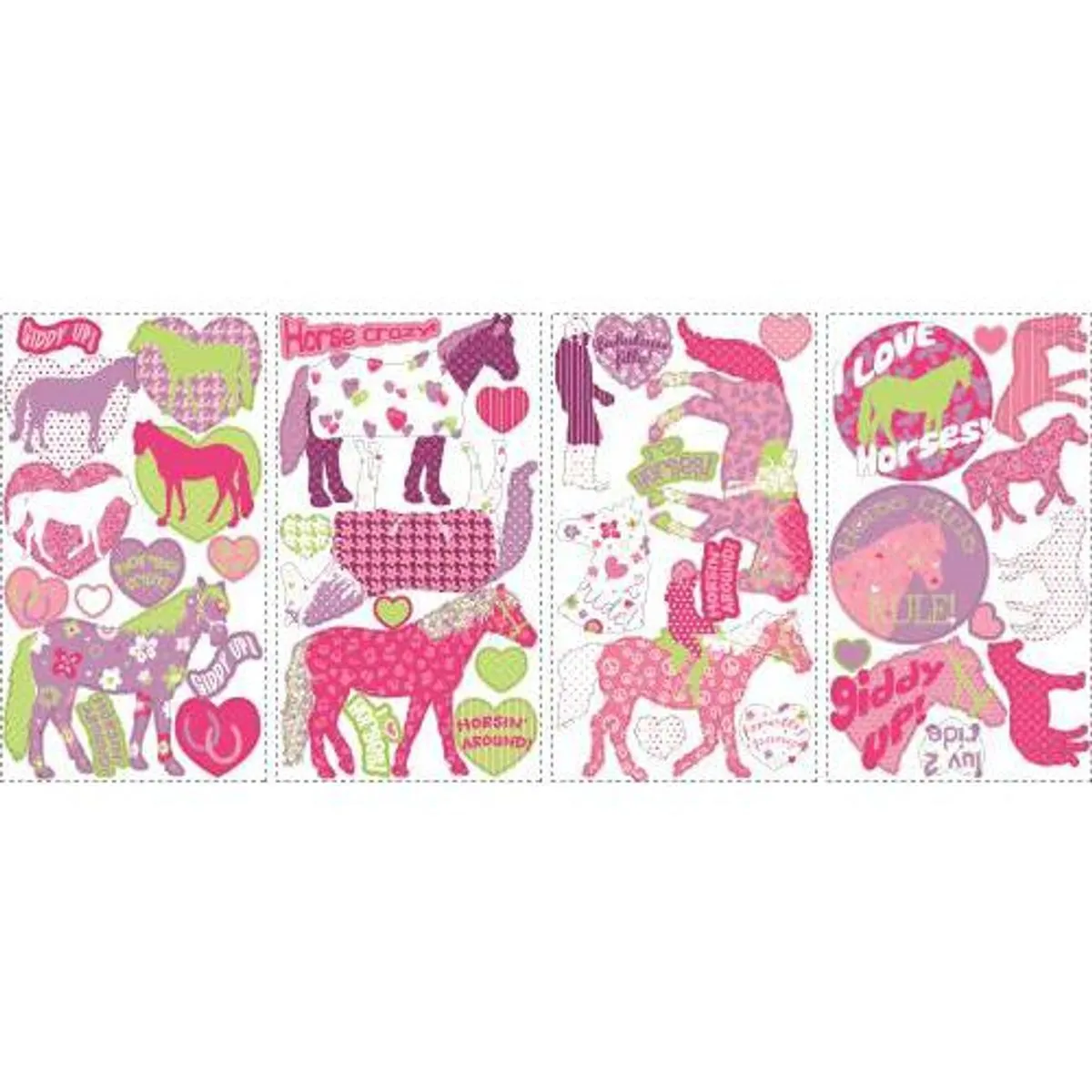 TheDecoFactory Chevaux Peace and Love