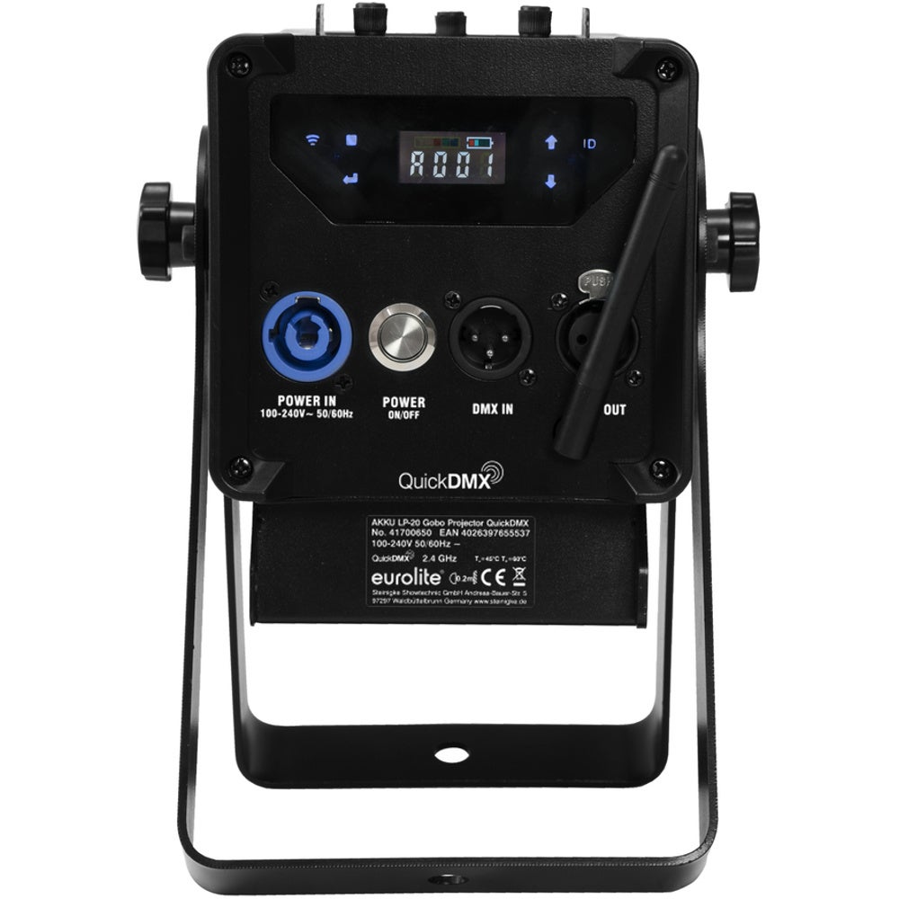 Eurolite AKKU LP-20 Gobo Projector QuickDMX