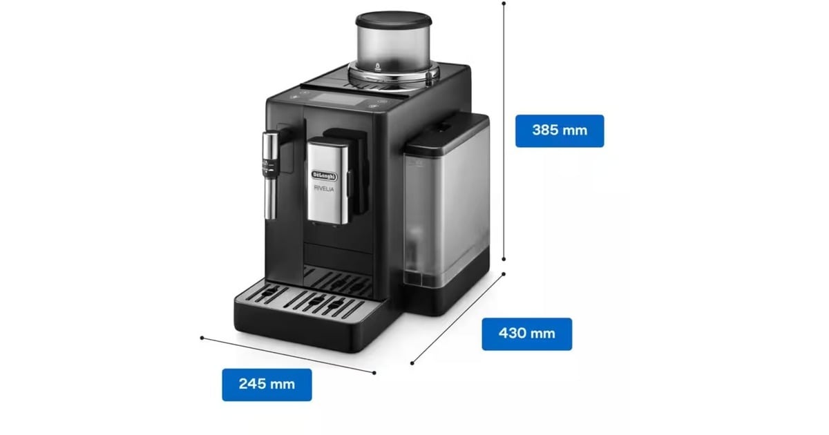 DeLonghiRivelia EXAM440.35.B koffieapparaat  (Zwart)