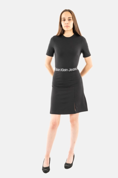 Robe calvin klein jeans tape milano short beh black