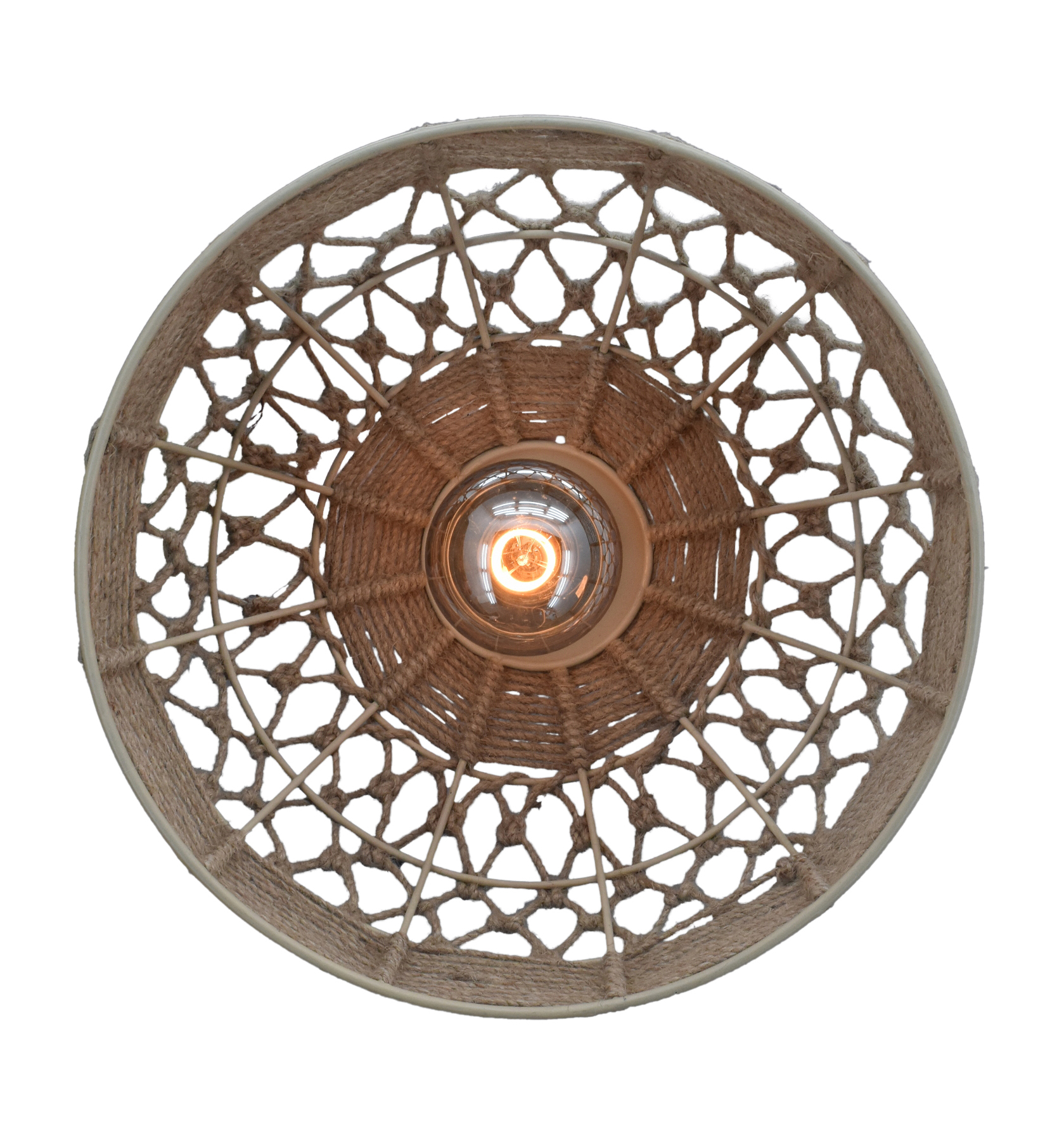 Wand / plafondlamp Noah small naturel