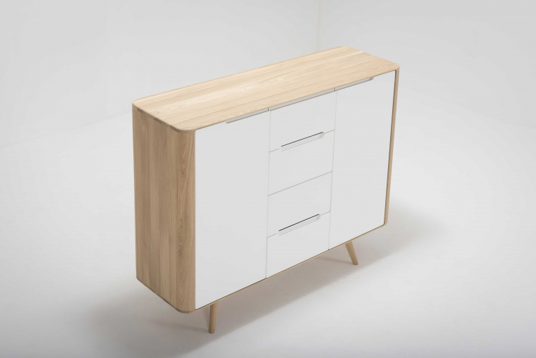 Gazzda Ena Dressoir twee whitewash