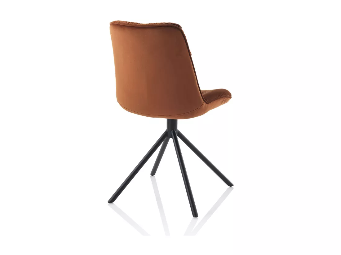Set de 2 Chaises WENDY orange