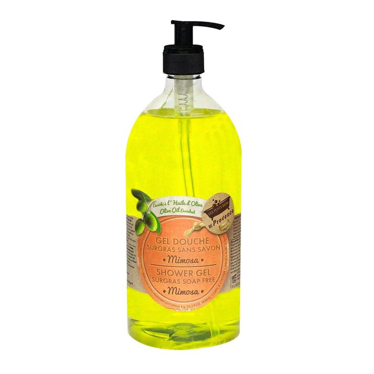 Gel douche surgras 1L Mimosa