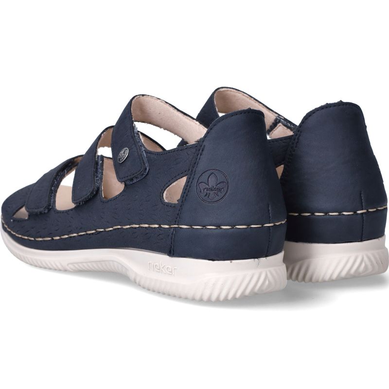 Rieker Sandalen Blauw Dames